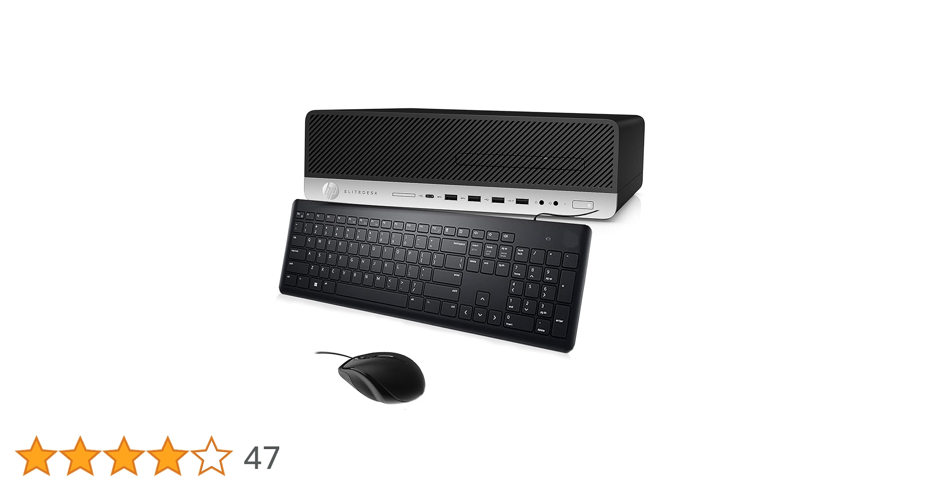 HP EliteDesk 800 G4 SFF Desktop PC, Intel Core i7-8700 3.20